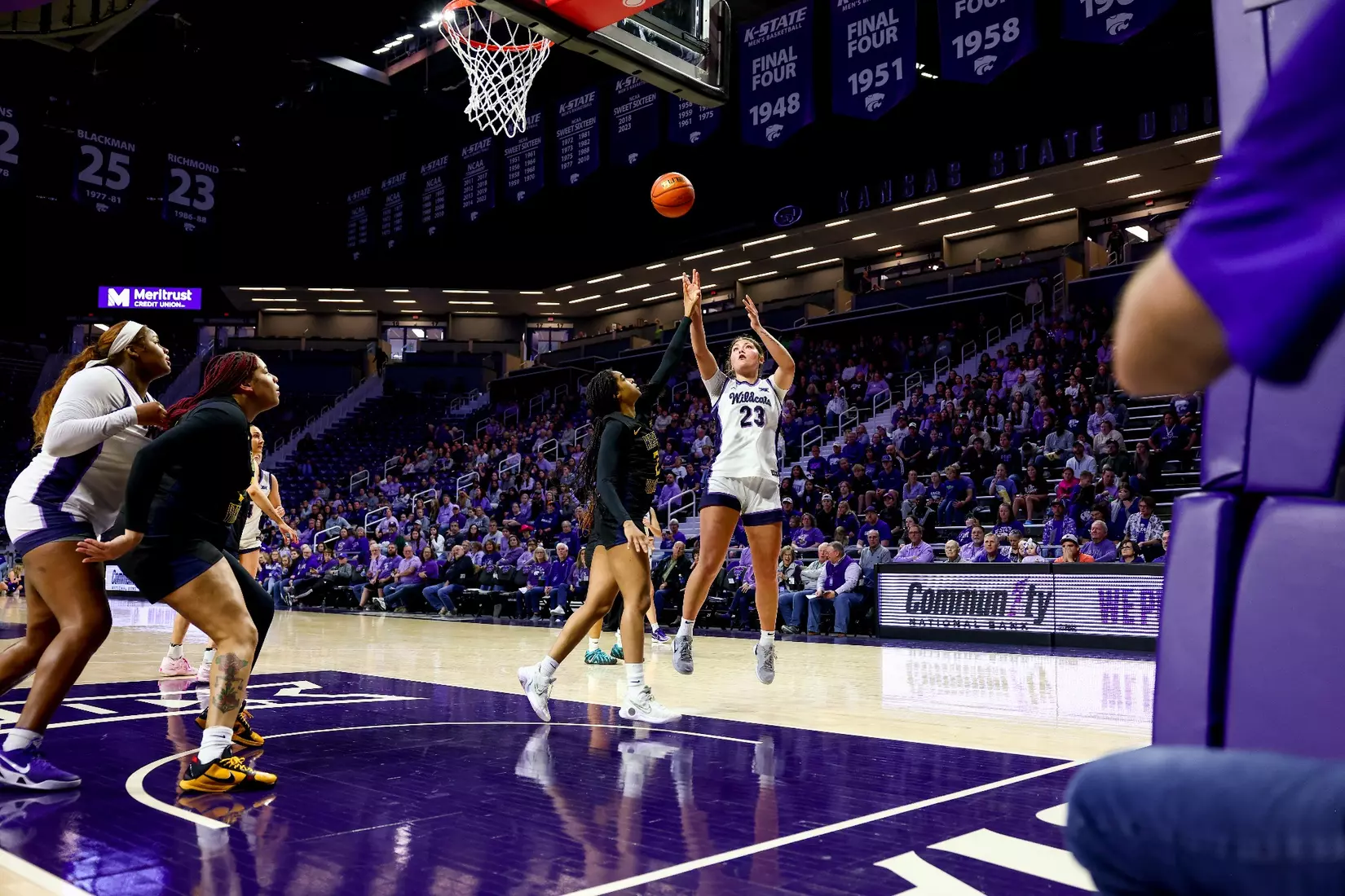 KStateWBB vs West Virginia, January 4th, Manhattan, KS, Final: K-State: 58, WVU: 60