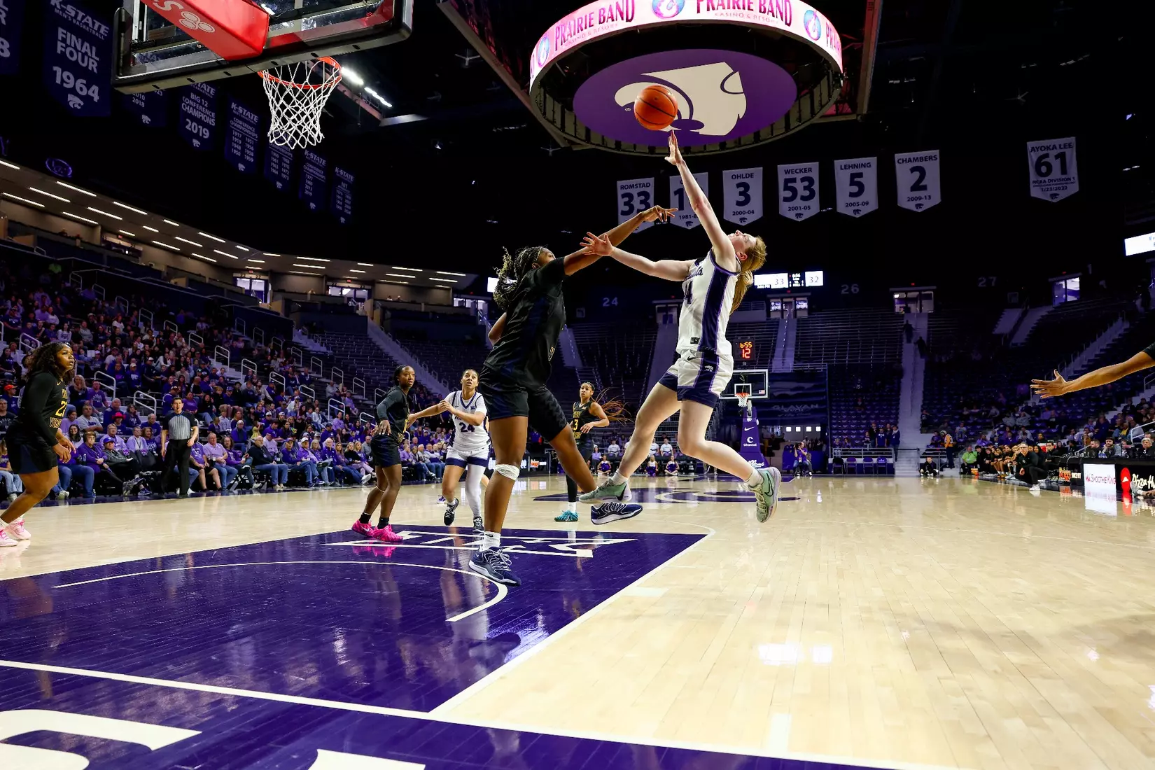 KStateWBB vs West Virginia, January 4th, Manhattan, KS, Final: K-State: 58, WVU: 60