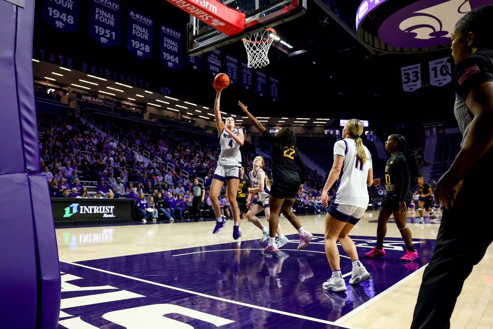 KStateWBB vs West Virginia, January 4th, Manhattan, KS, Final: K-State: 58, WVU: 60
