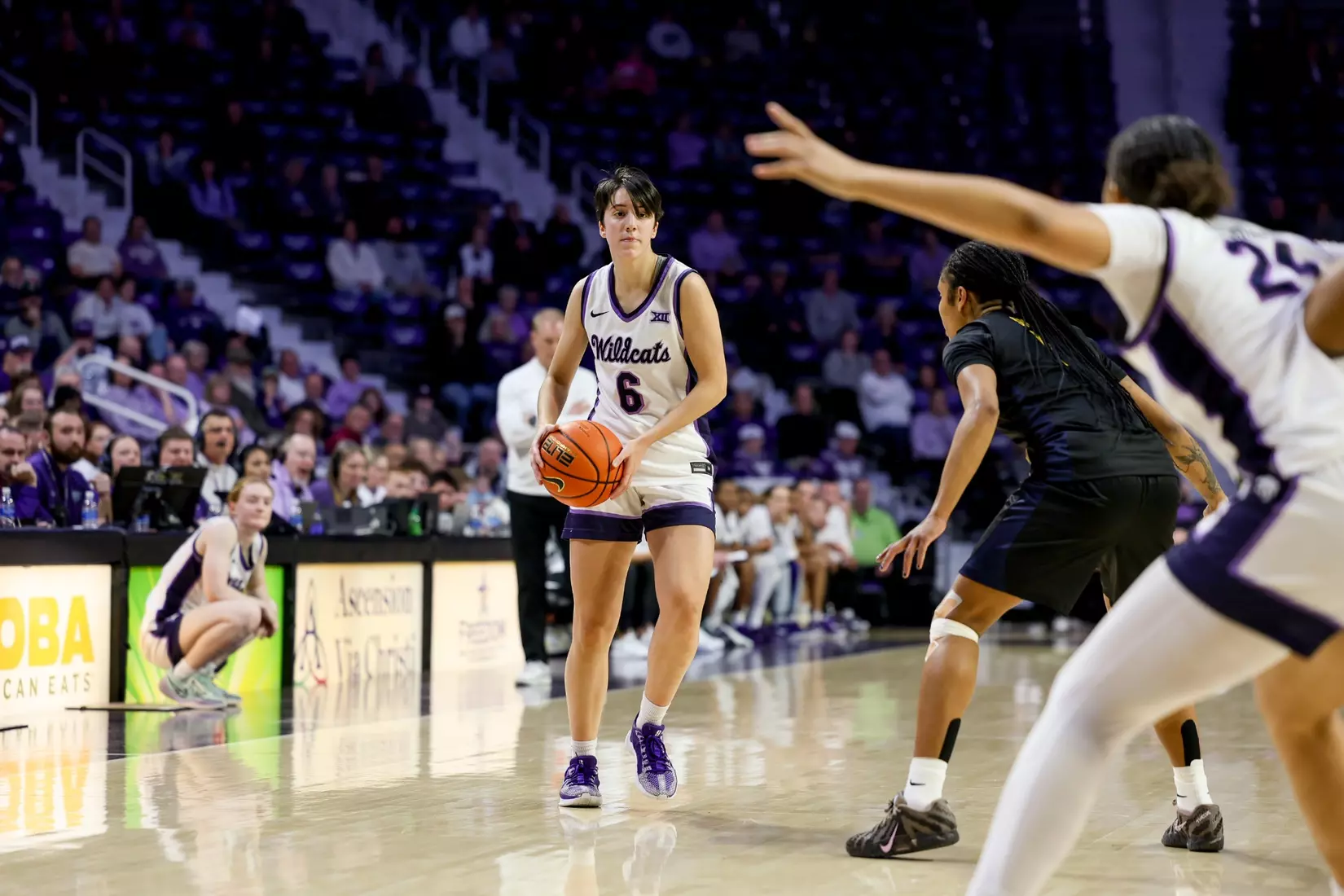 KStateWBB vs West Virginia, January 4th, Manhattan, KS, Final: K-State: 58, WVU: 60
