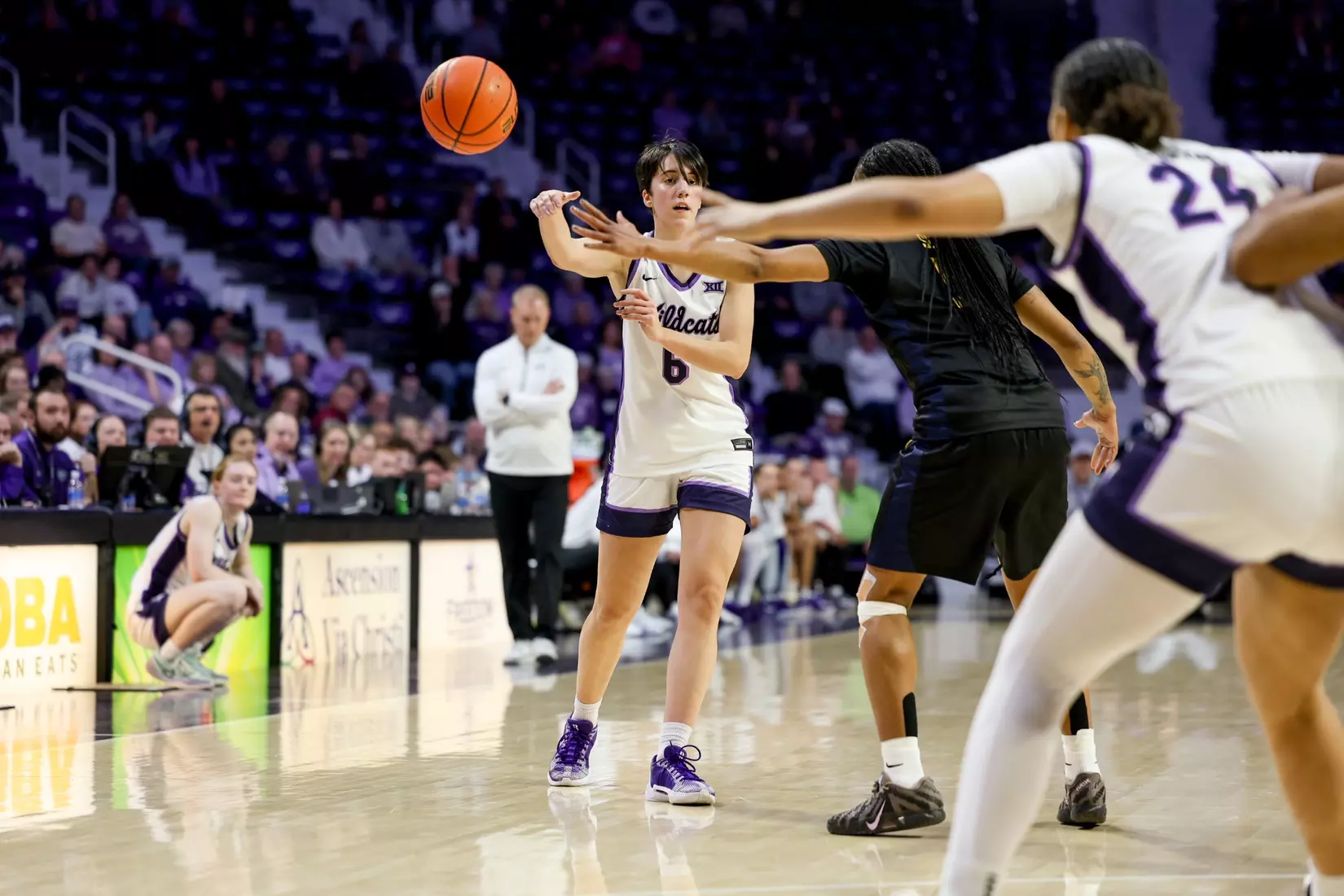KStateWBB vs West Virginia, January 4th, Manhattan, KS, Final: K-State: 58, WVU: 60