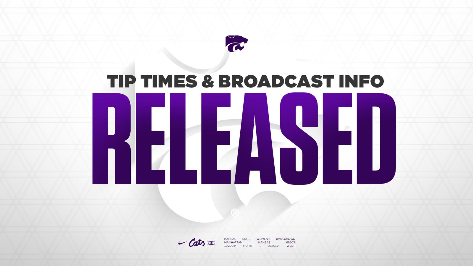 K-State Unveils Broadcast Schedule for 2026-27 Women’s Basketball Season K-State Unveils Broadcast Schedule for 2026-27 Women’s Basketball Season
