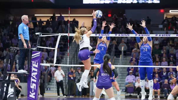 KStateVB vs #17 KU