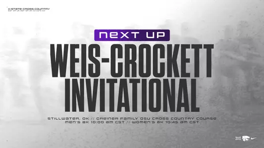 XC Weis-Crockett next up