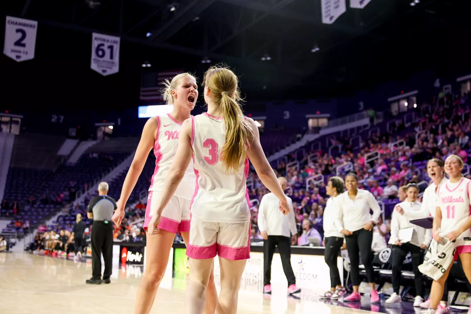 KStateWBB vs OSU, Tuesday, Feb 10th. Final: K-State 70, OSU 61