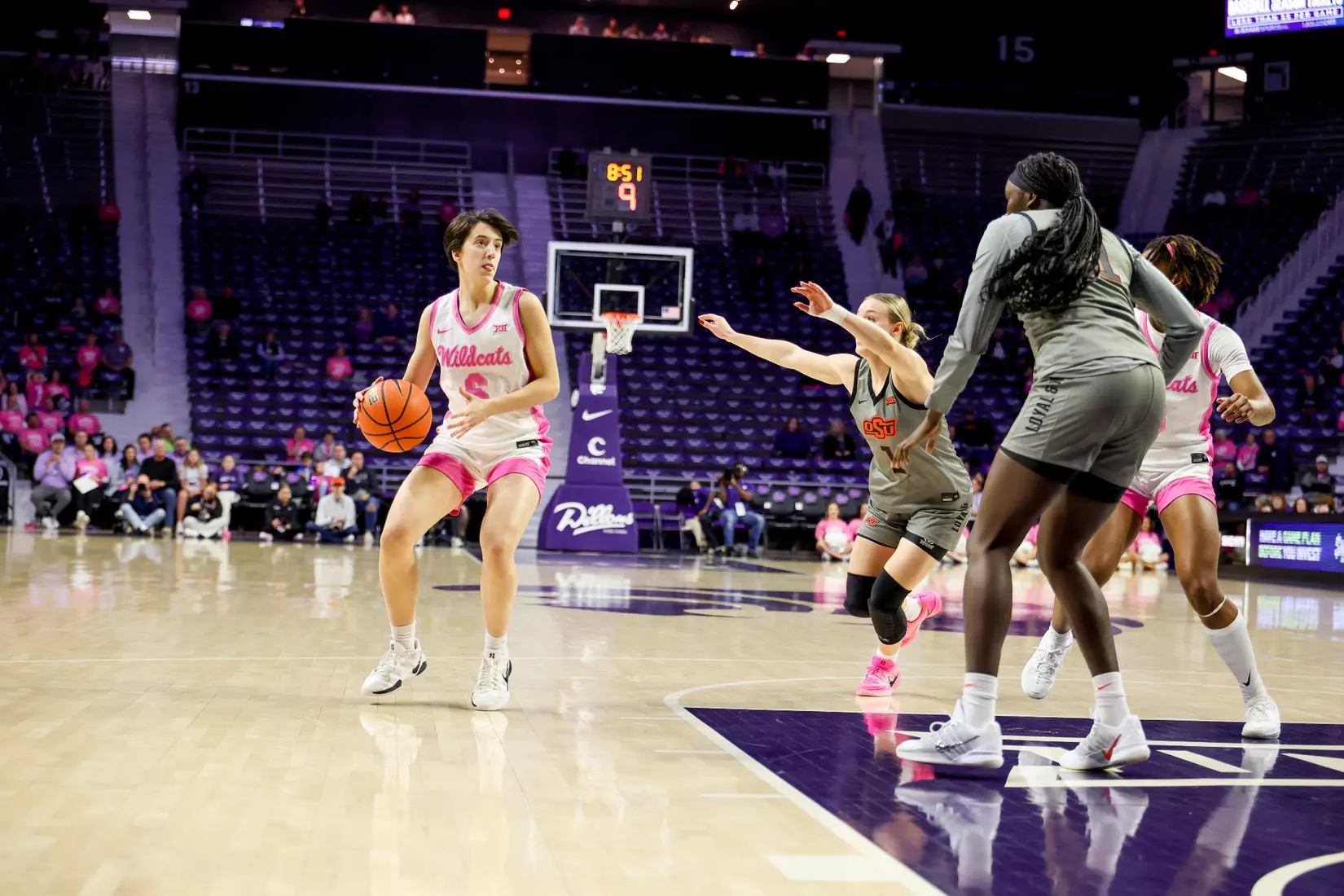KStateWBB vs OSU, Tuesday, Feb 10th. Final: K-State 70, OSU 61