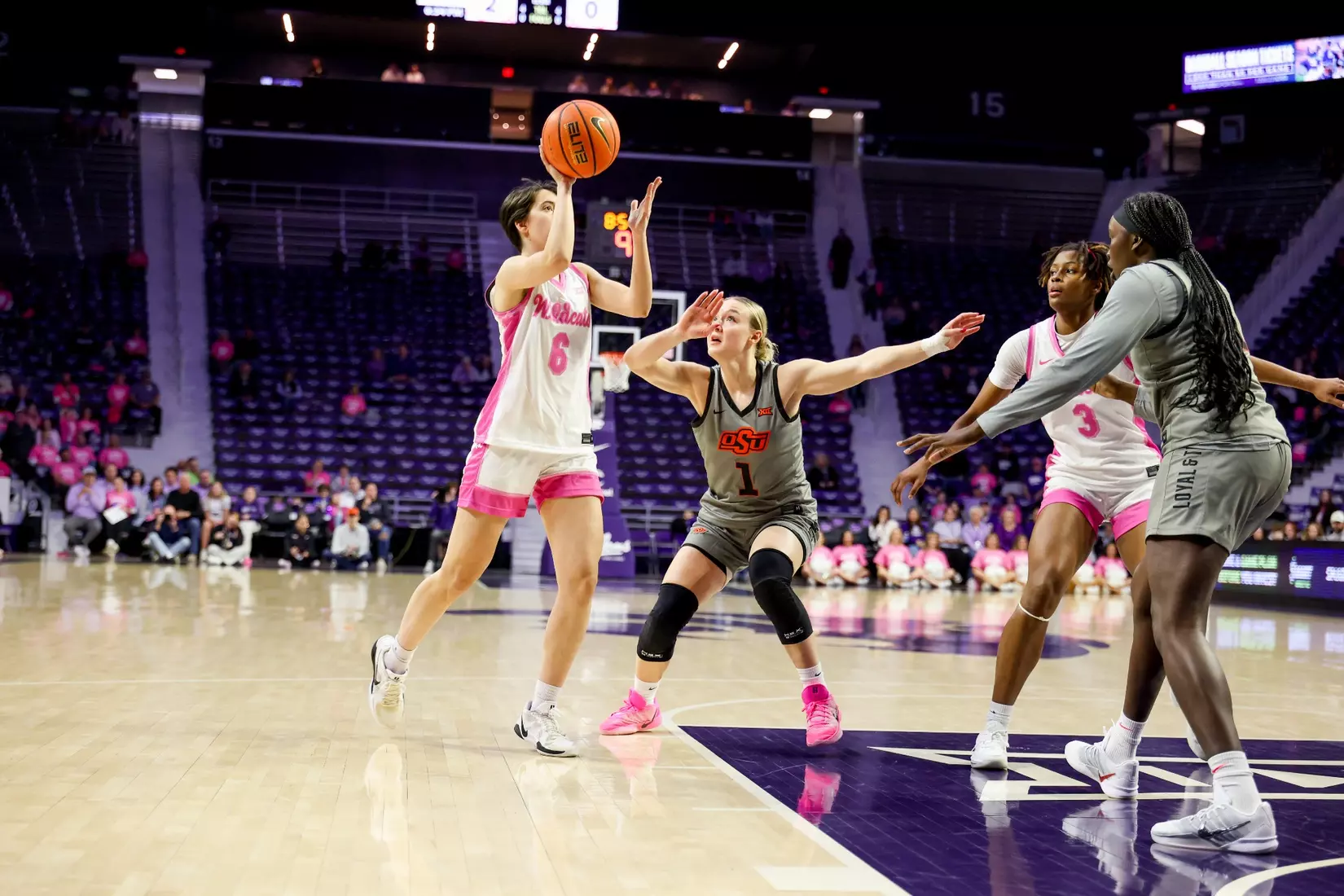 KStateWBB vs OSU, Tuesday, Feb 10th. Final: K-State 70, OSU 61