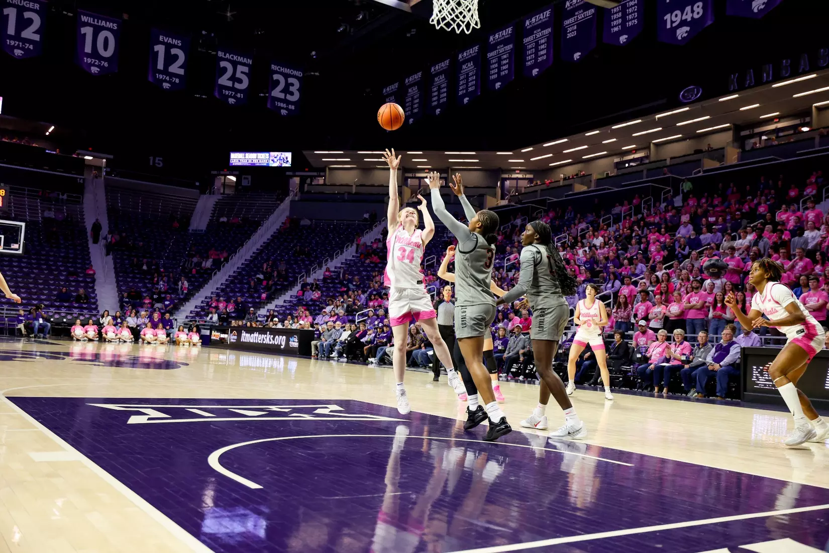 KStateWBB vs OSU, Tuesday, Feb 10th. Final: K-State 70, OSU 61