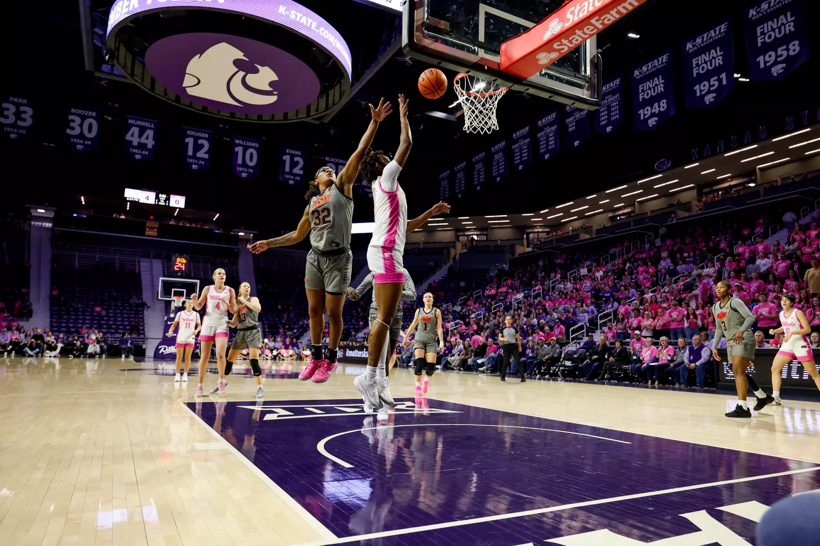 KStateWBB vs OSU, Tuesday, Feb 10th. Final: K-State 70, OSU 61