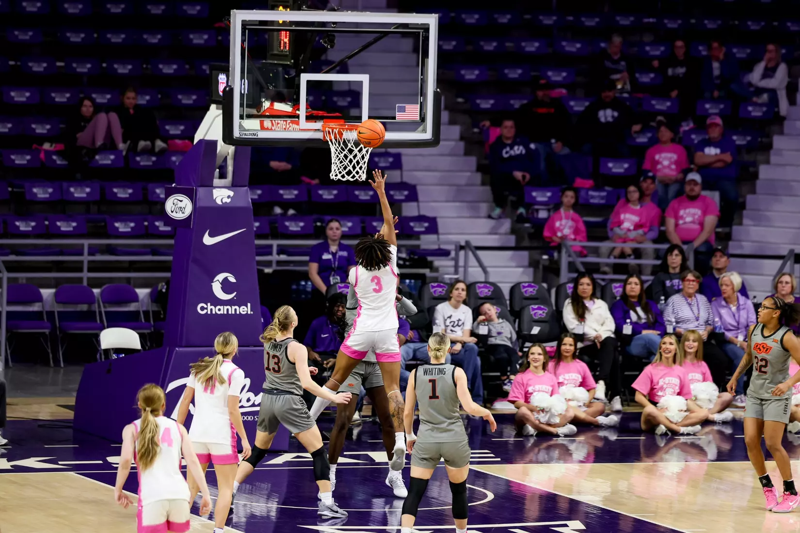 KStateWBB vs OSU, Tuesday, Feb 10th. Final: K-State 70, OSU 61