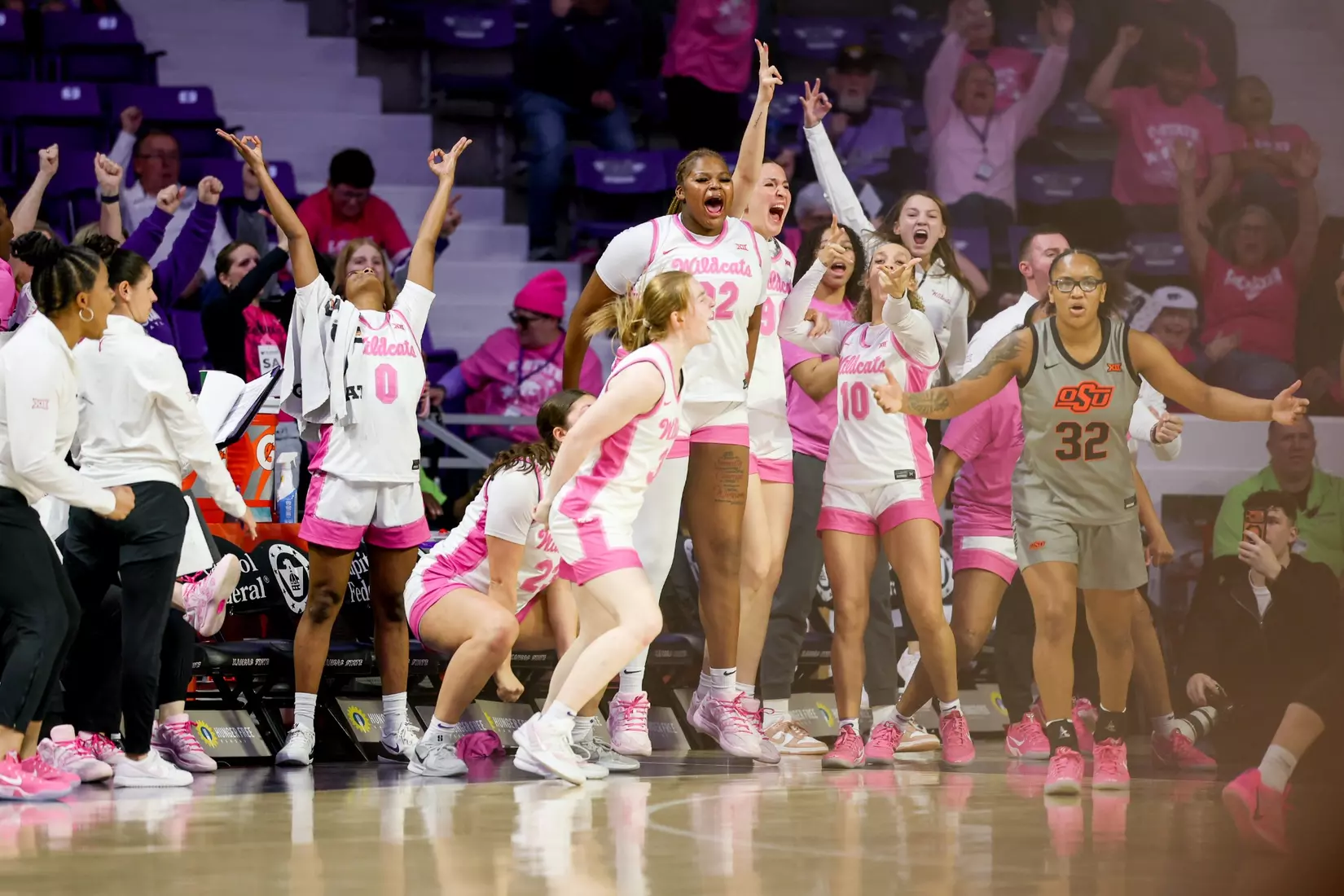 KStateWBB vs OSU, Tuesday, Feb 10th. Final: K-State 70, OSU 61