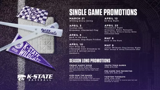BSB Promo Schedule Graphic 2026