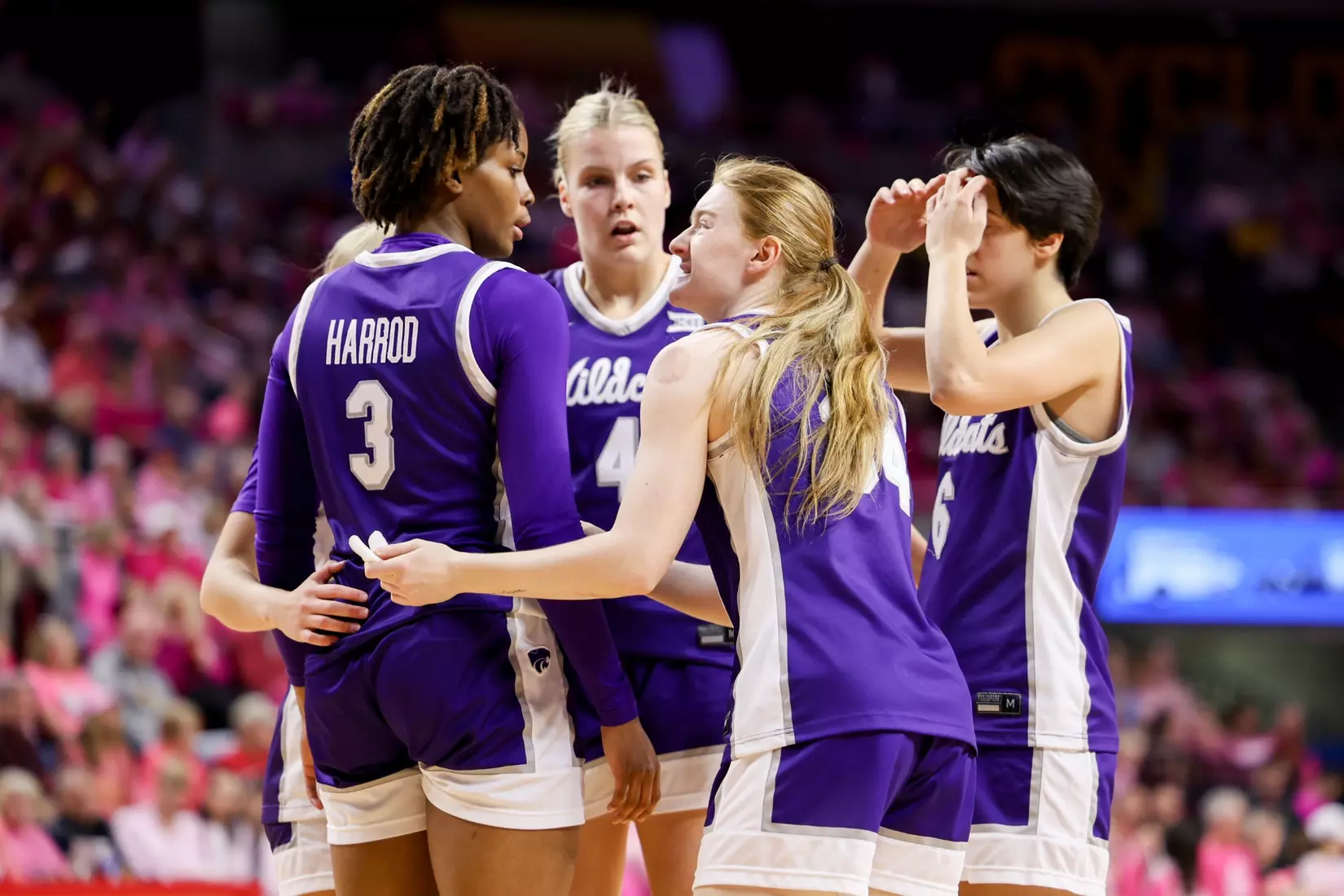 K-State Women's Basketball vs Iowa State - February 15, 2026 - Ames, IA - Hilton Coliseum - Final Score: K-State 72, Iowa State 76