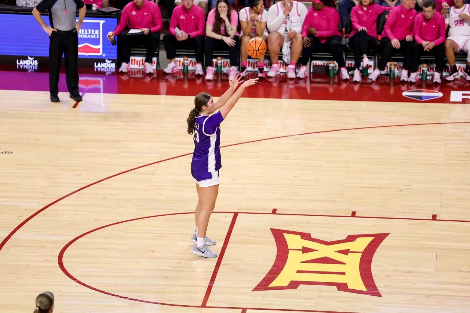 K-State Women's Basketball vs Iowa State - February 15, 2026 - Ames, IA - Hilton Coliseum - Final Score: K-State 72, Iowa State 76