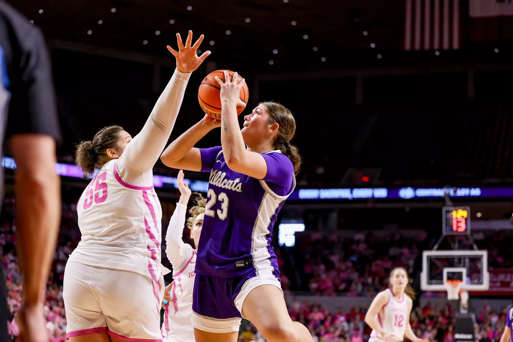 K-State Women's Basketball vs Iowa State - February 15, 2026 - Ames, IA - Hilton Coliseum - Final Score: K-State 72, Iowa State 76