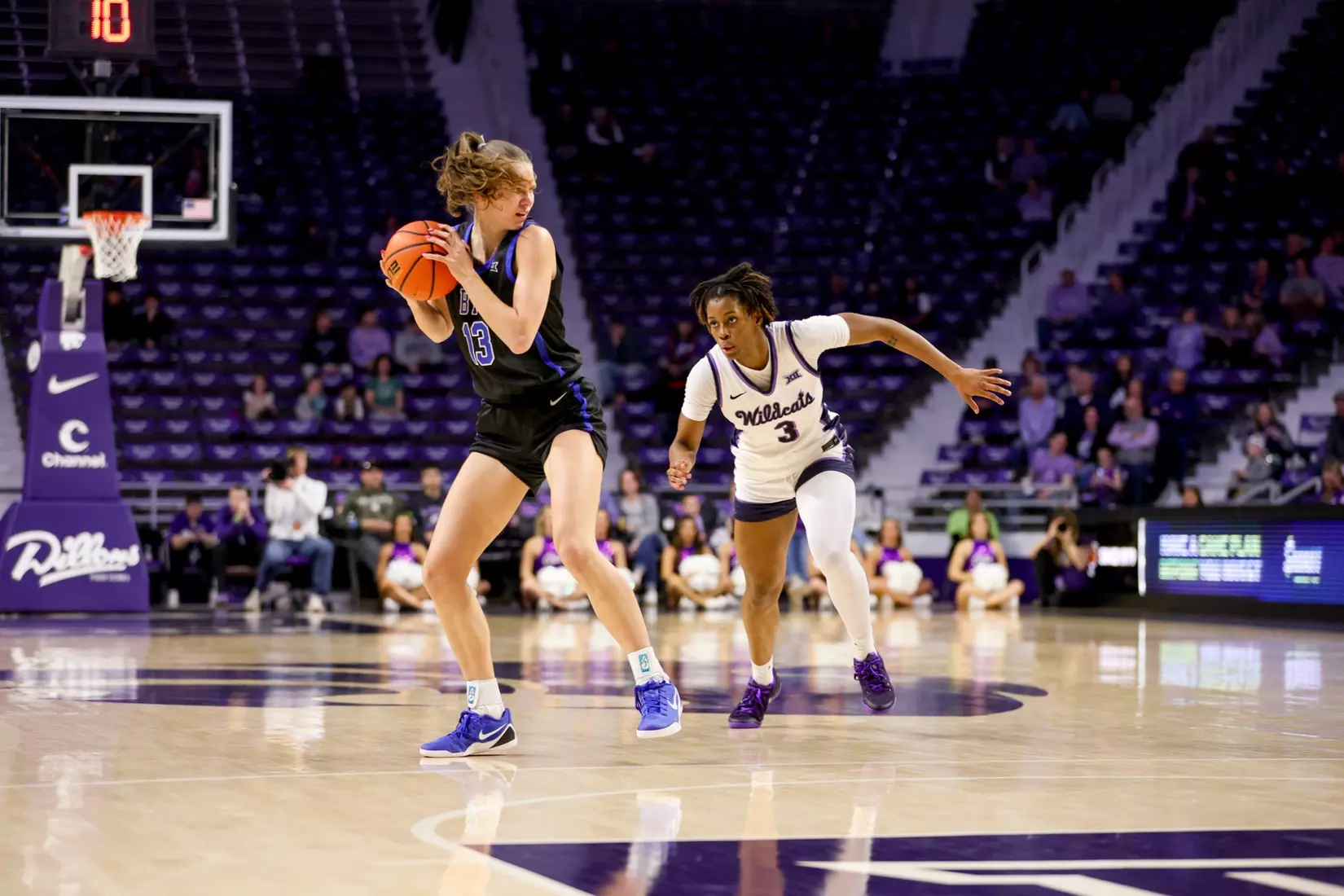 K-State National Girls and Women in Sports Day, February 7, 2026.
Final: K-State 77, BYU 52