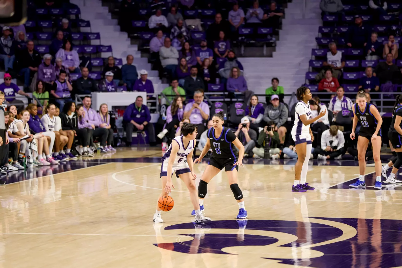 K-State National Girls and Women in Sports Day, February 7, 2026.
Final: K-State 77, BYU 52