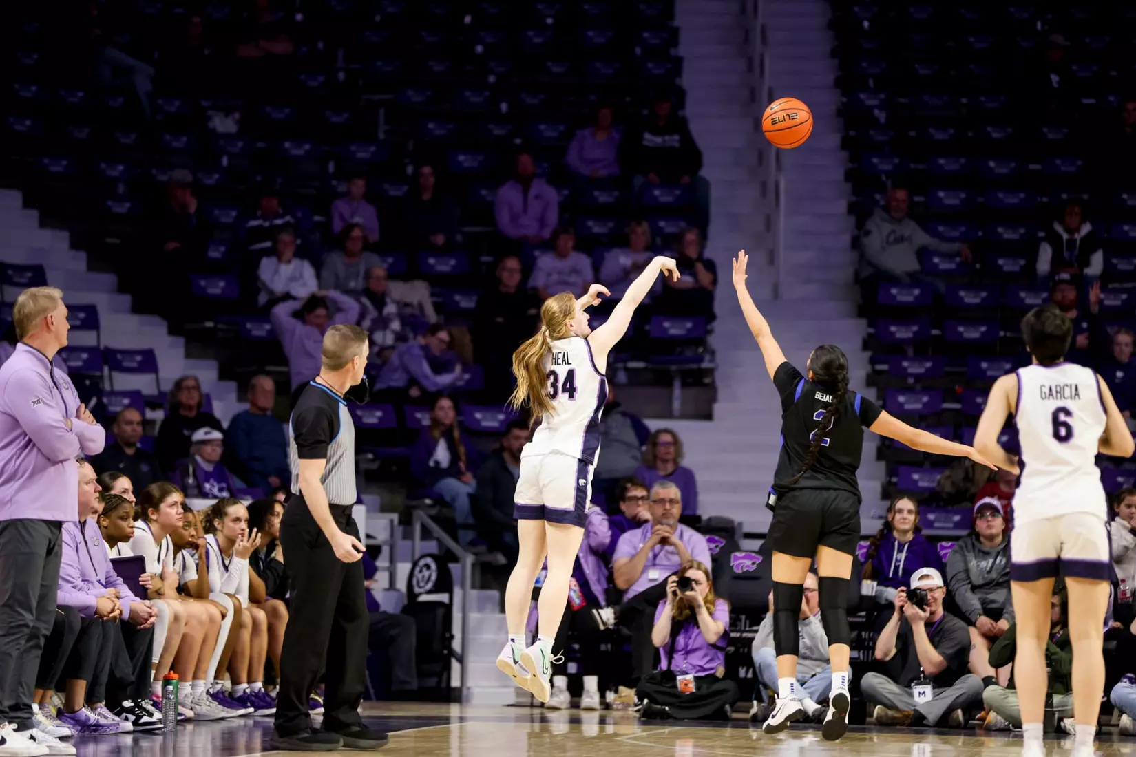 K-State National Girls and Women in Sports Day, February 7, 2026.
Final: K-State 77, BYU 52