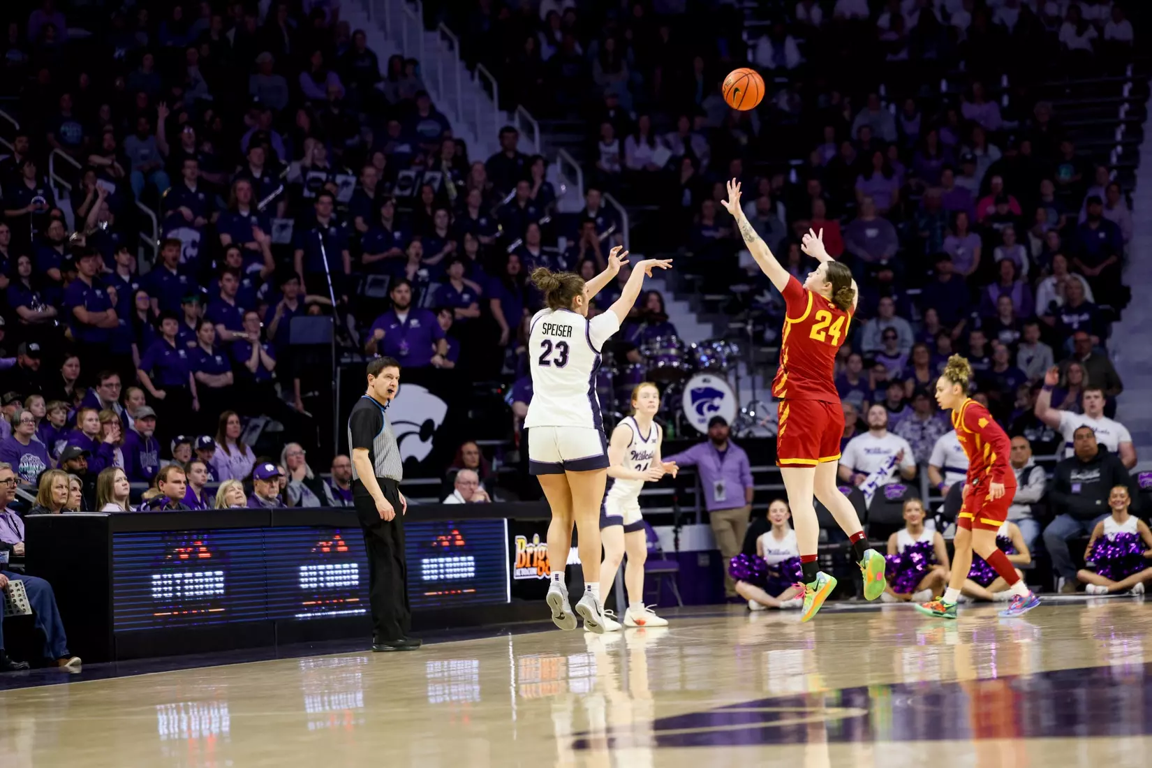 K-State Women's Basketball vs Iowa State - Sunday, March 1, 2026 - Bramlage Coliseum, Manhattan, Ks