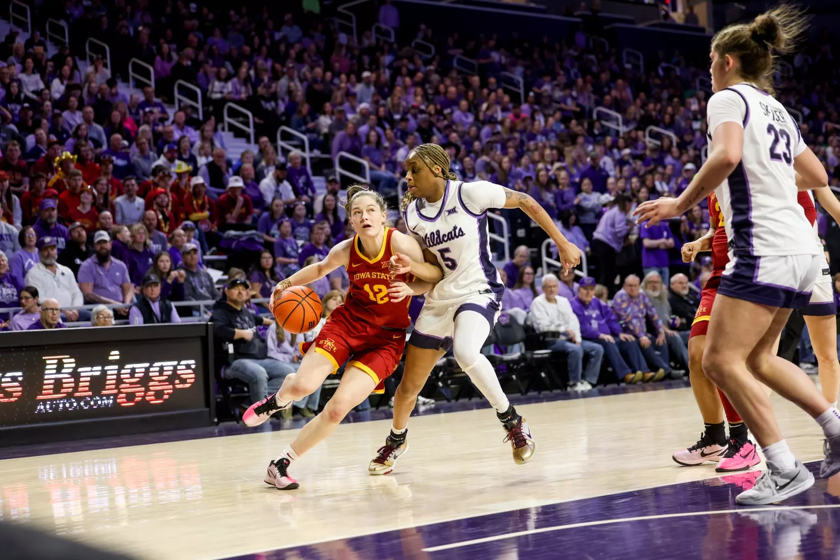 K-State Women's Basketball vs Iowa State - Sunday, March 1, 2026 - Bramlage Coliseum, Manhattan, Ks