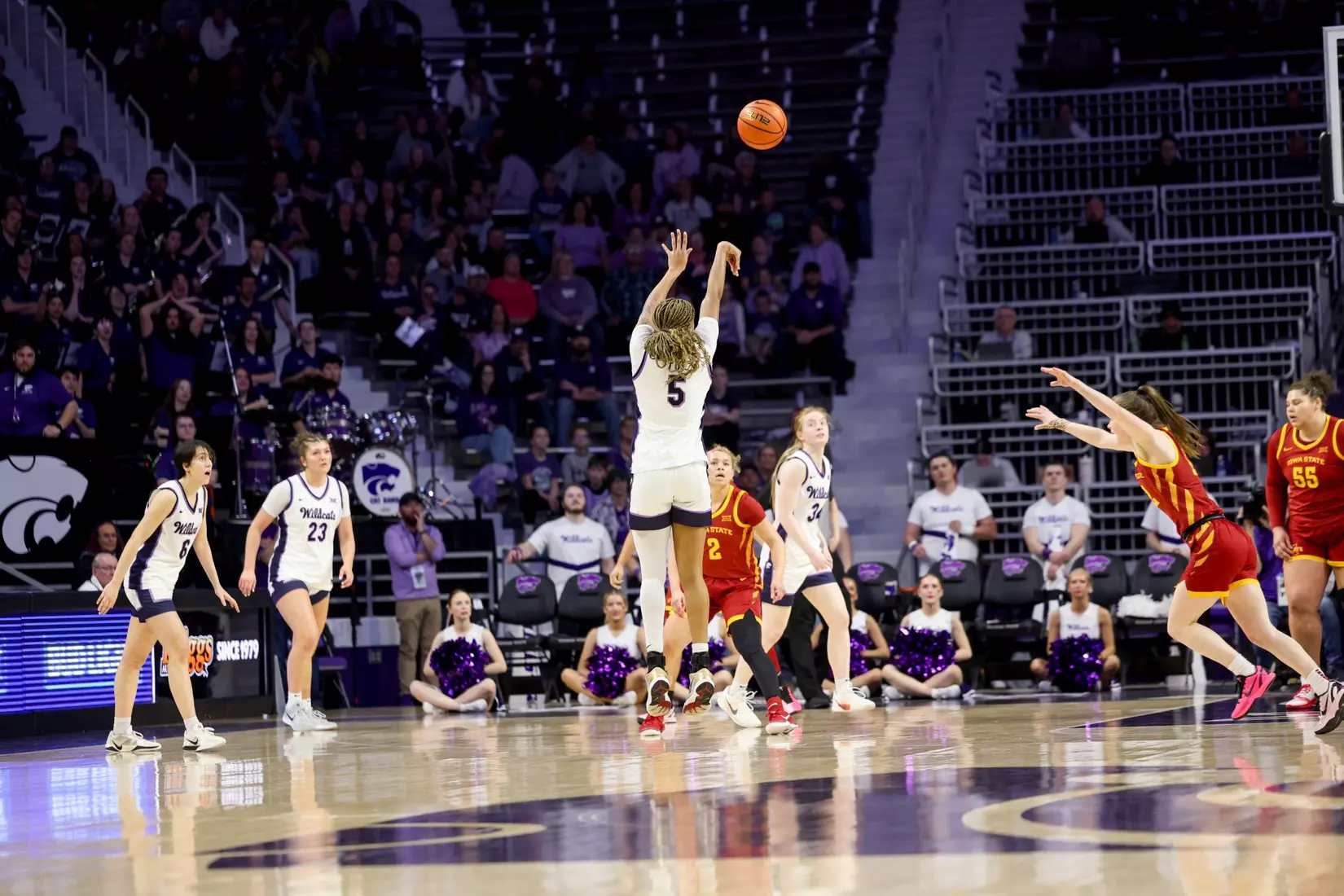 K-State Women's Basketball vs Iowa State - Sunday, March 1, 2026 - Bramlage Coliseum, Manhattan, Ks