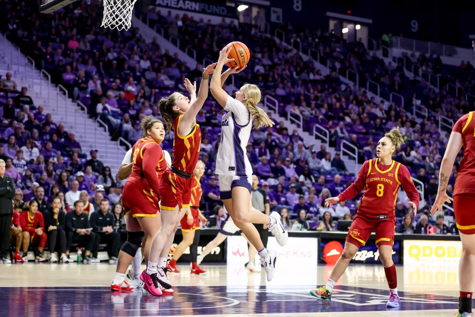 K-State Women's Basketball vs Iowa State - Sunday, March 1, 2026 - Bramlage Coliseum, Manhattan, Ks