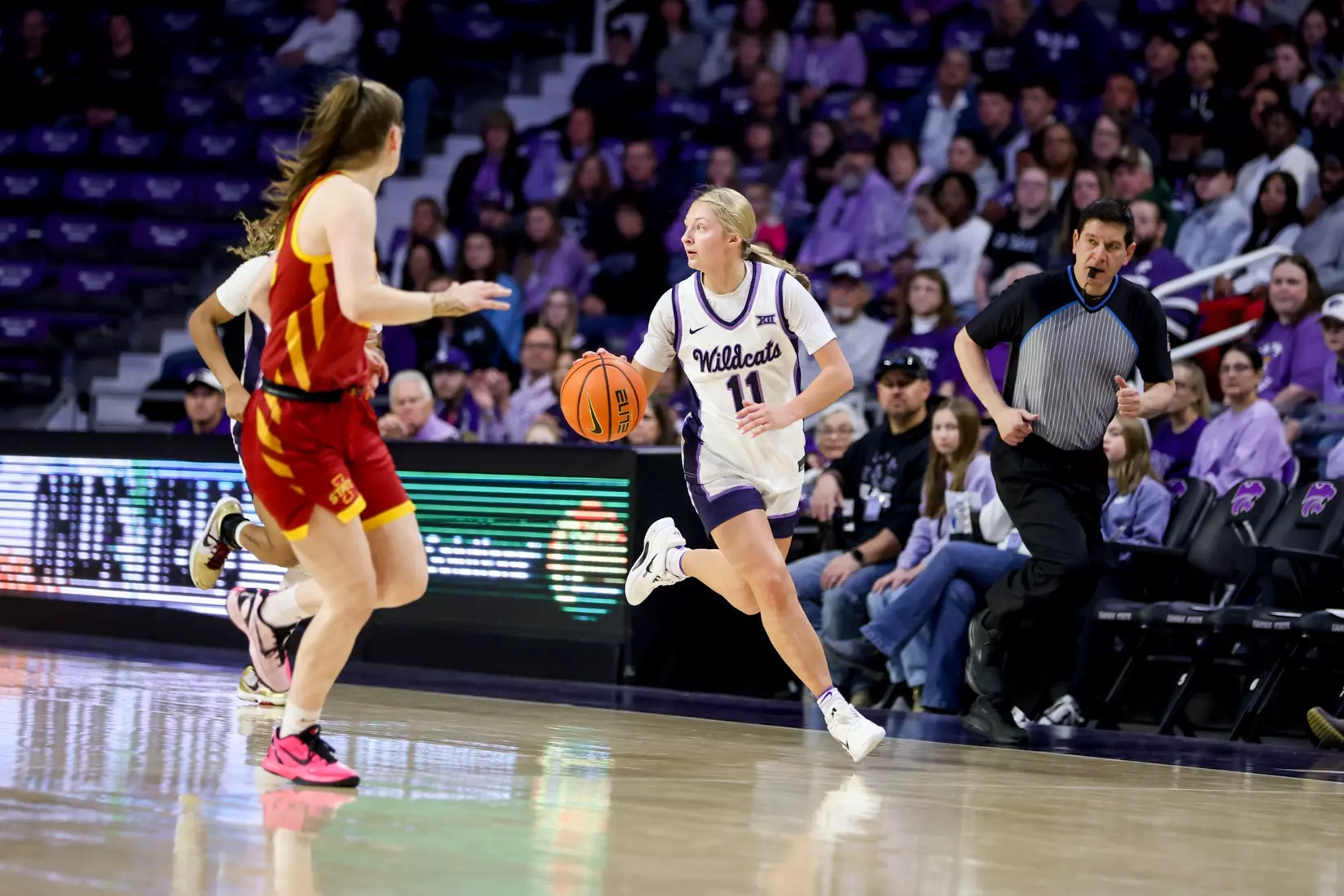 K-State Women's Basketball vs Iowa State - Sunday, March 1, 2026 - Bramlage Coliseum, Manhattan, Ks