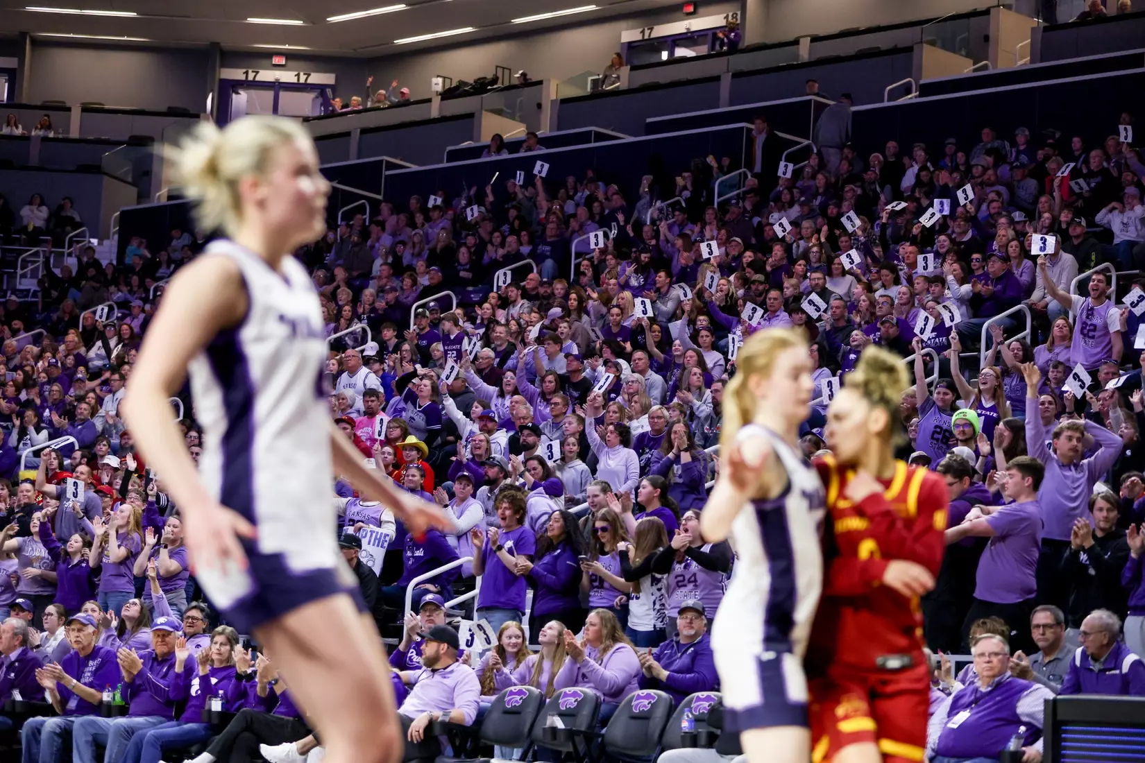 K-State Women's Basketball vs Iowa State - Sunday, March 1, 2026 - Bramlage Coliseum, Manhattan, Ks