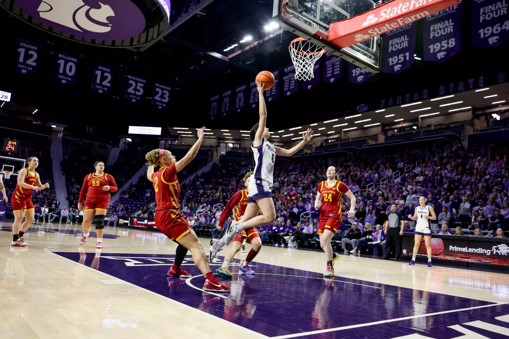 K-State Women's Basketball vs Iowa State - Sunday, March 1, 2026 - Bramlage Coliseum, Manhattan, Ks