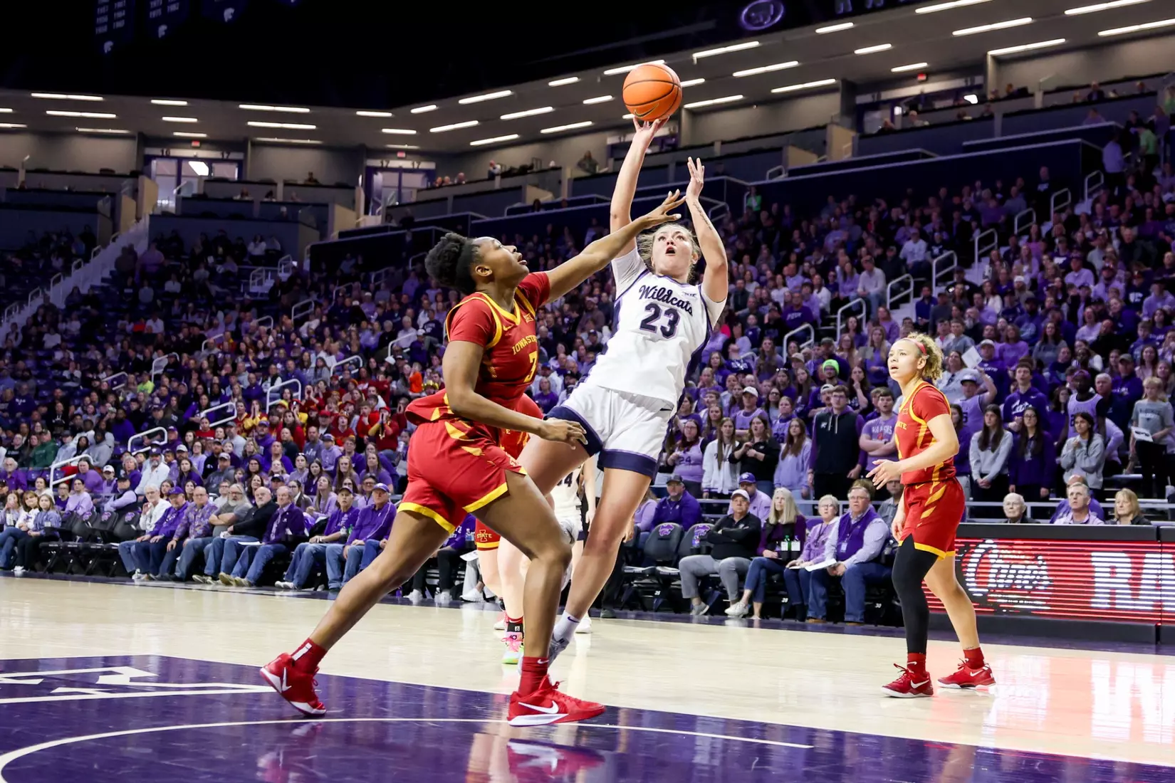 K-State Women's Basketball vs Iowa State - Sunday, March 1, 2026 - Bramlage Coliseum, Manhattan, Ks