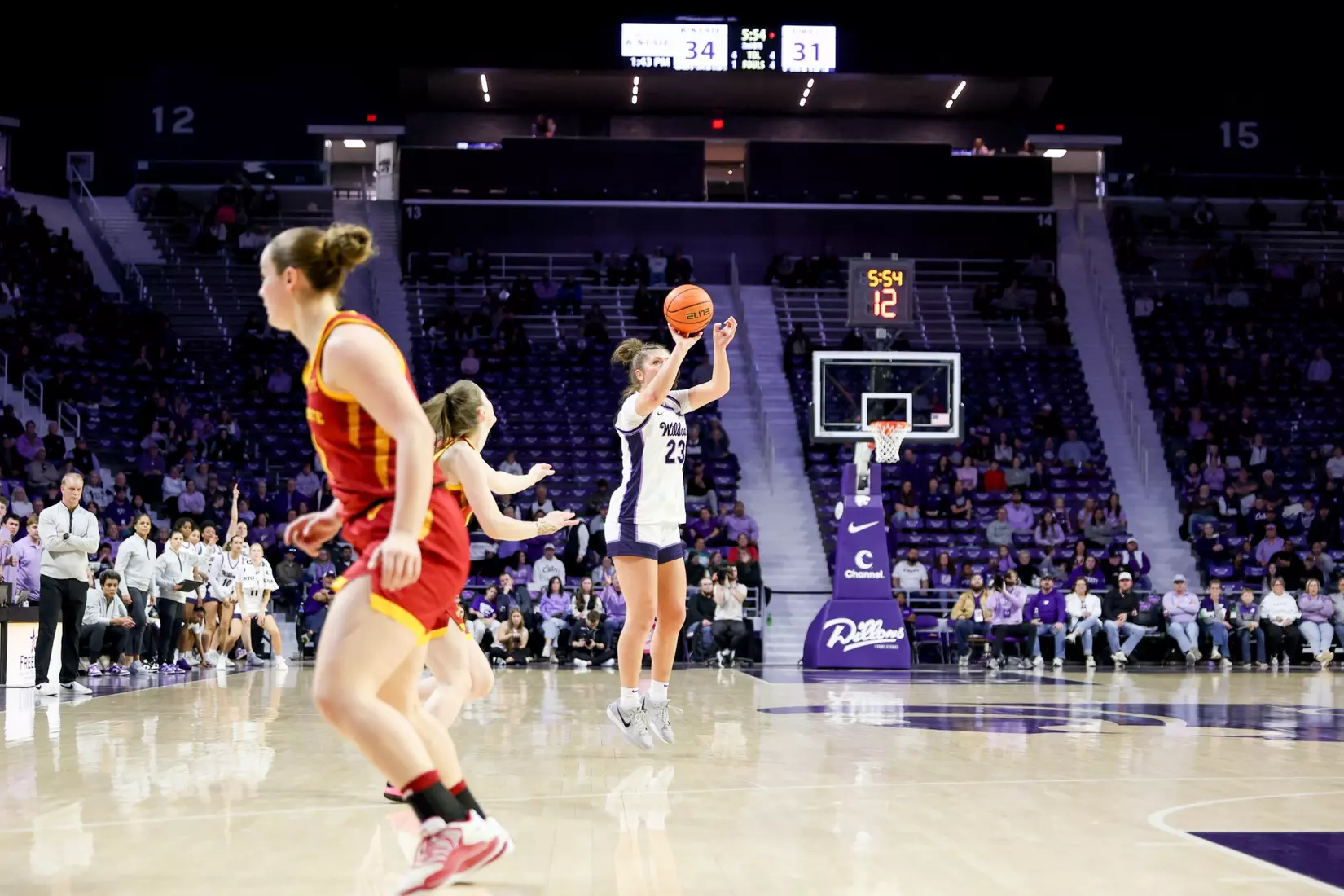 K-State Women's Basketball vs Iowa State - Sunday, March 1, 2026 - Bramlage Coliseum, Manhattan, Ks