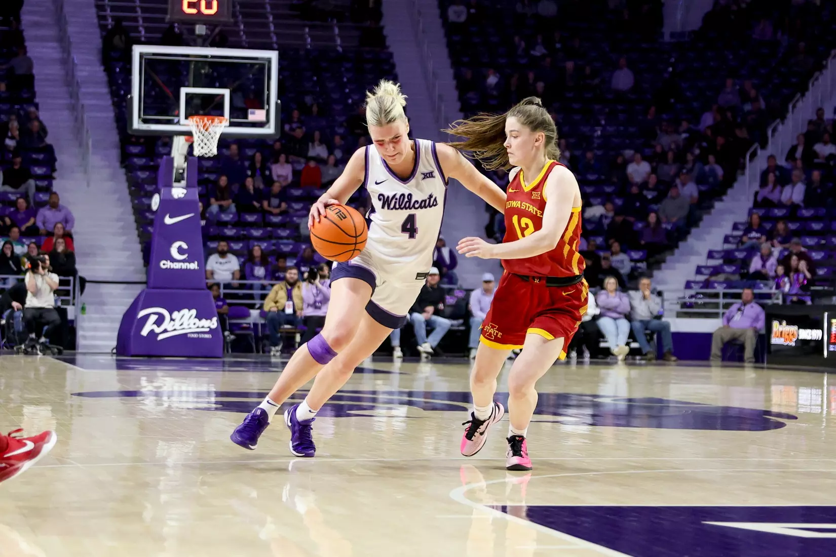 K-State Women's Basketball vs Iowa State - Sunday, March 1, 2026 - Bramlage Coliseum, Manhattan, Ks
