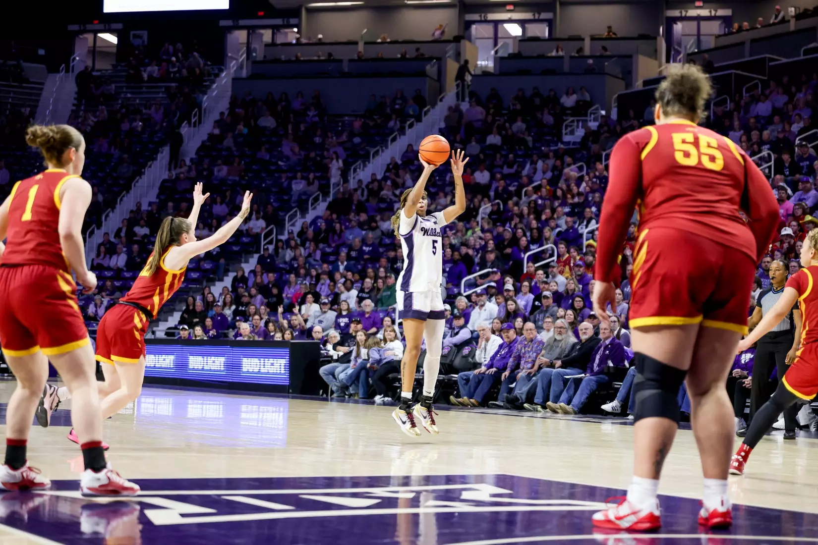 K-State Women's Basketball vs Iowa State - Sunday, March 1, 2026 - Bramlage Coliseum, Manhattan, Ks