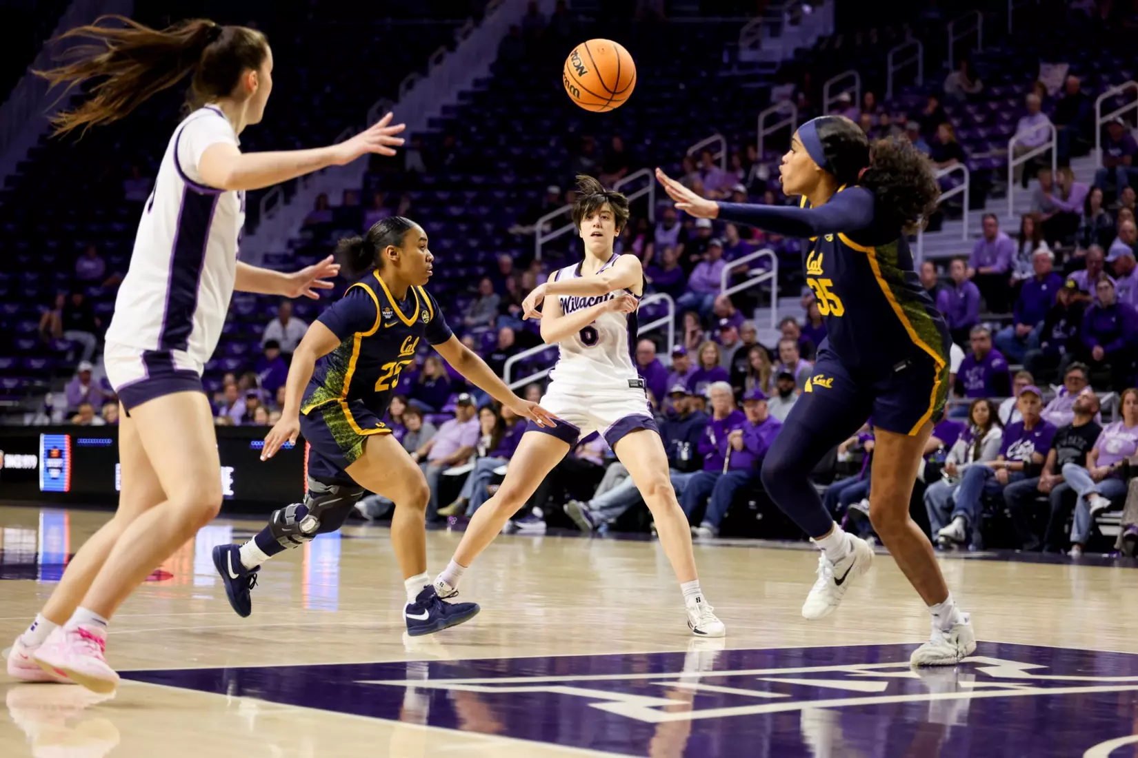 K-State Women's Basketball vs California - 2026 WBIT Second Round - Bramlage Coliseum - Manhattan, Kansas - Final Score: KSU 75, CAL 83