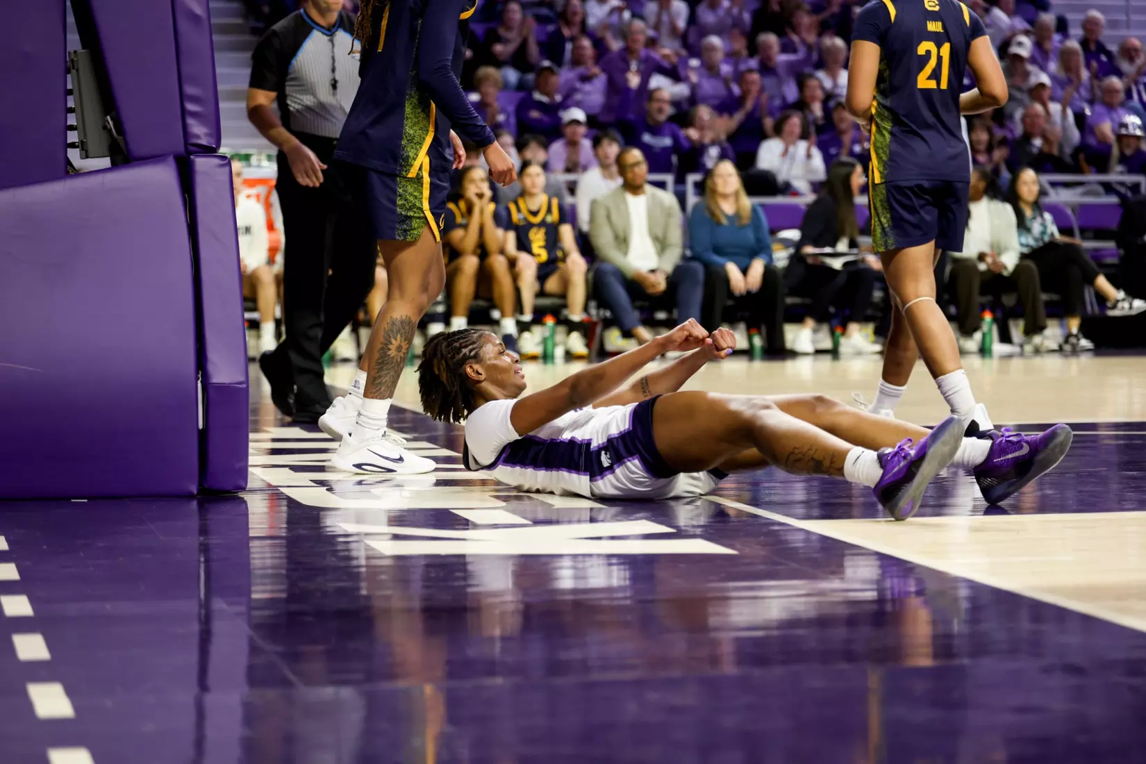 K-State Women's Basketball vs California - 2026 WBIT Second Round - Bramlage Coliseum - Manhattan, Kansas - Final Score: KSU 75, CAL 83