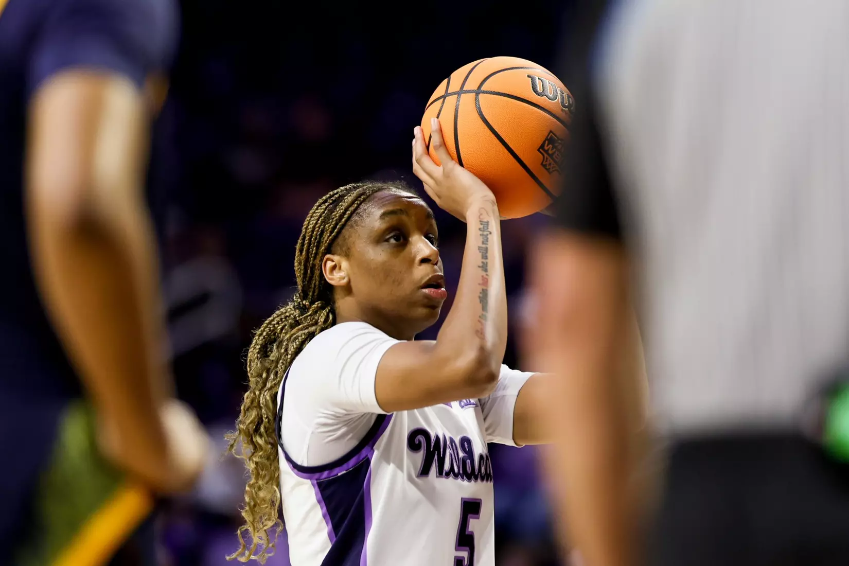 K-State Women's Basketball vs California - 2026 WBIT Second Round - Bramlage Coliseum - Manhattan, Kansas - Final Score: KSU 75, CAL 83