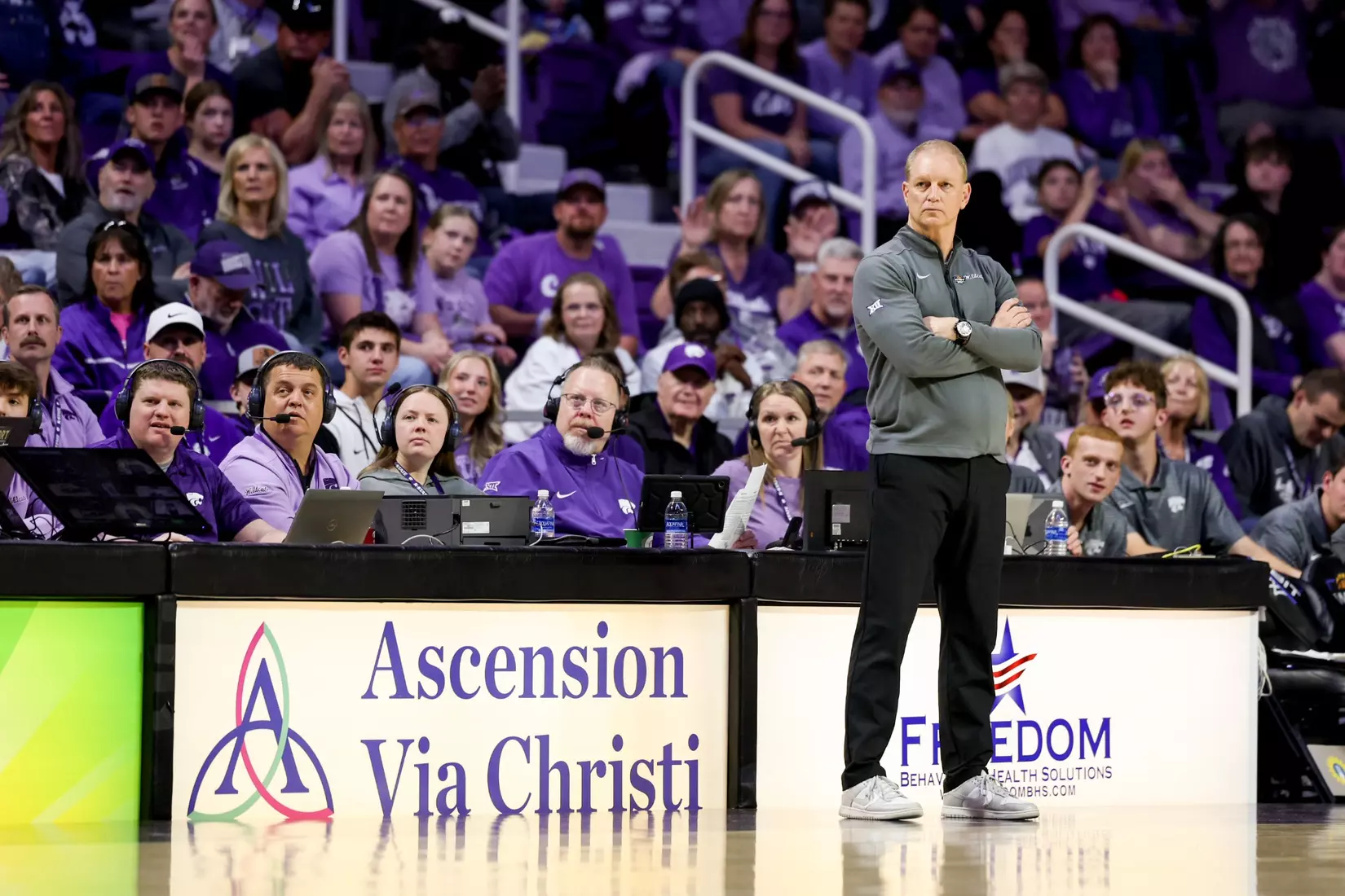 K-State Women's Basketball vs California - 2026 WBIT Second Round - Bramlage Coliseum - Manhattan, Kansas - Final Score: KSU 75, CAL 83