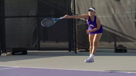 #62 K-State tennis vs #36 Baylor at Mike Goss Tennis Stadium, March 20, 2026