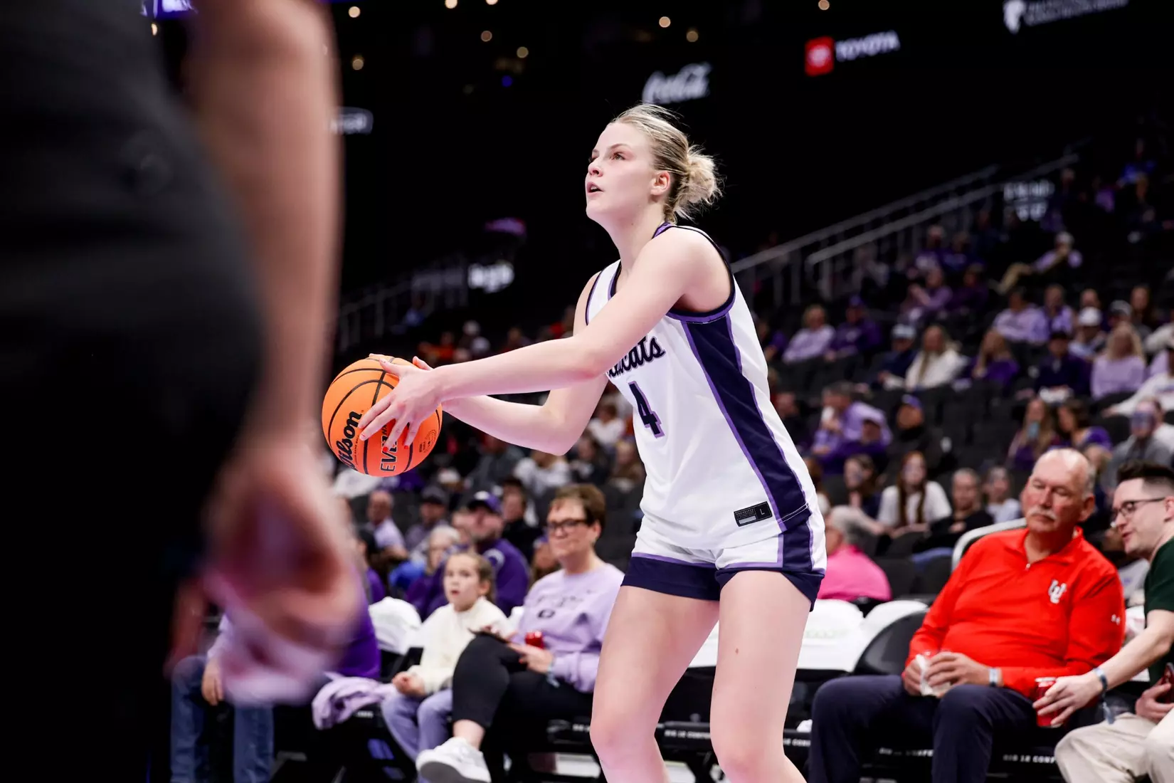 K-State Women's Basketball vs Cincinnati - 2026 Big 12 Women's Basketball Tournament First Round - T-Mobile Center - Kansas City, Missouri - Final Score: KSU 91, CIN 66