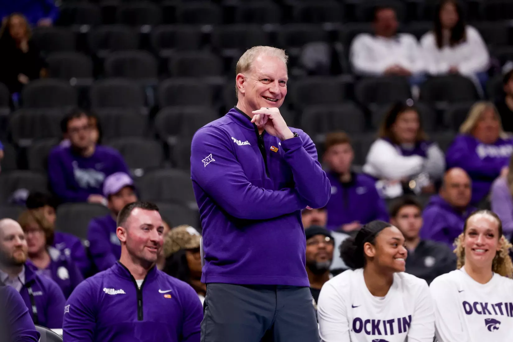 K-State Women's Basketball vs Cincinnati - 2026 Big 12 Women's Basketball Tournament First Round - T-Mobile Center - Kansas City, Missouri - Final Score: KSU 91, CIN 66