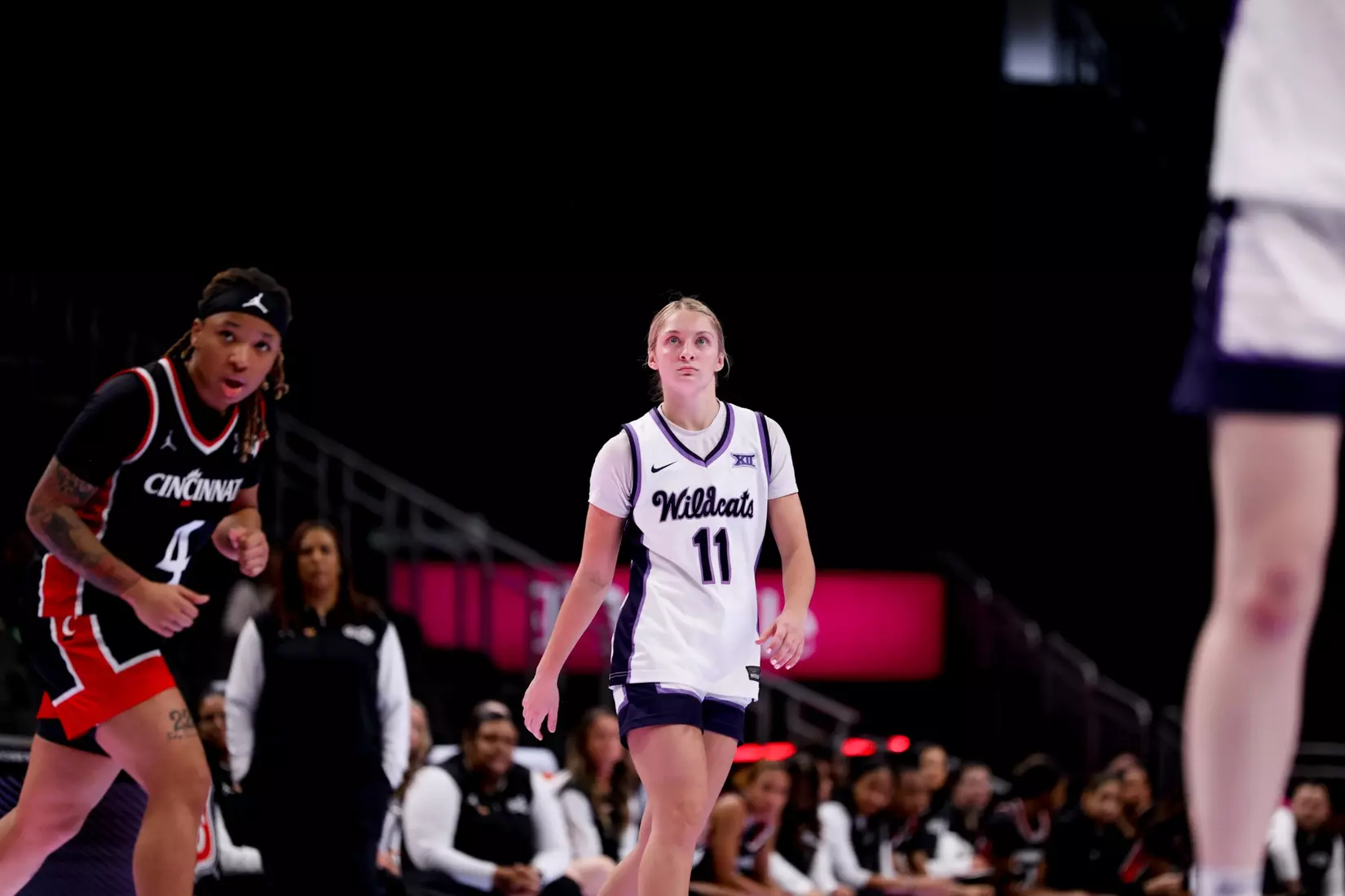 K-State Women's Basketball vs Cincinnati - 2026 Big 12 Women's Basketball Tournament First Round - T-Mobile Center - Kansas City, Missouri - Final Score: KSU 91, CIN 66