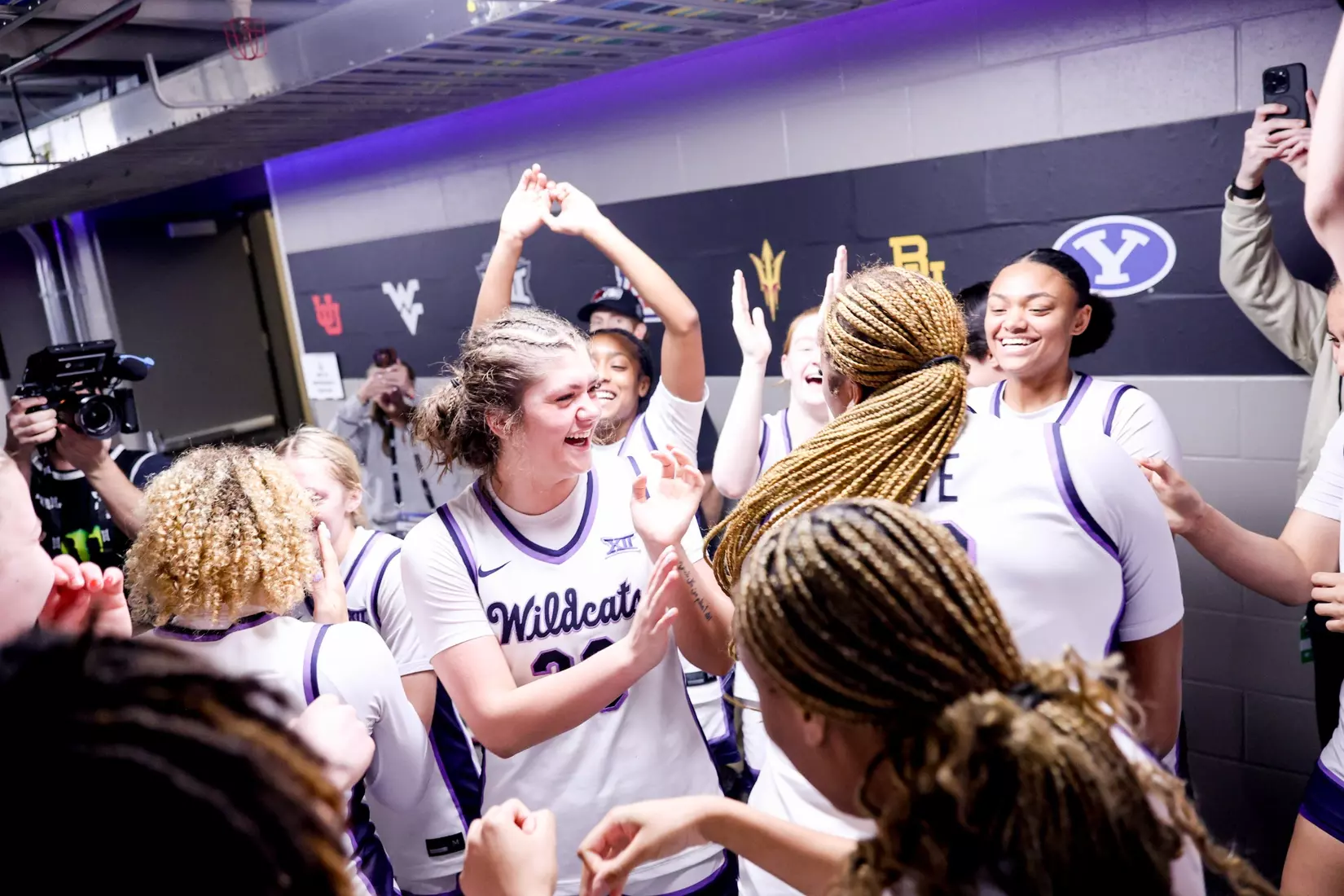 K-State Women's Basketball vs Cincinnati - 2026 Big 12 Women's Basketball Tournament First Round - T-Mobile Center - Kansas City, Missouri - Final Score: KSU 91, CIN 66