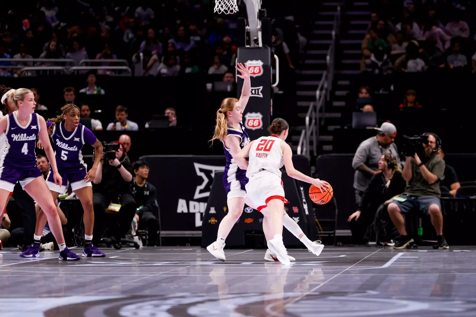K-State Women's Basketball vs Texas Tech - 2026 Big 12 Women's Basketball Tournament Second Round - T-Mobile Center - Kansas City, Missouri - Final Score: KSU 58, TTU 51