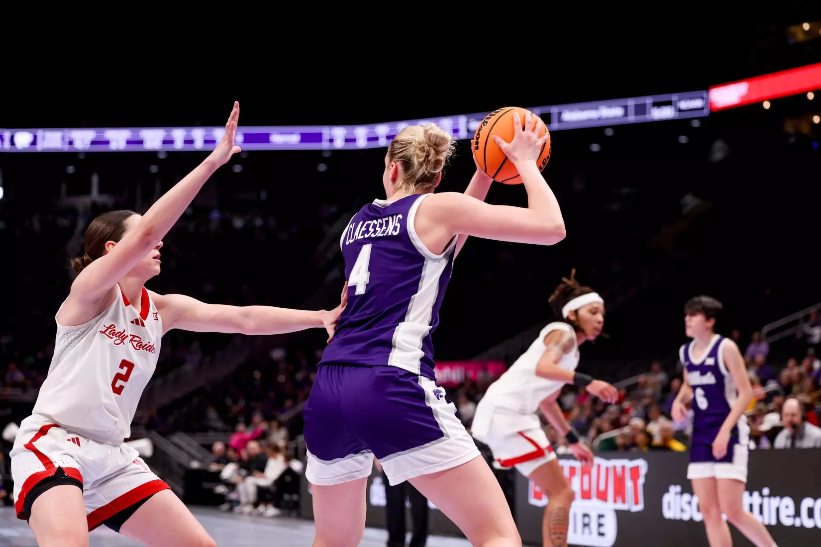 K-State Women's Basketball vs Texas Tech - 2026 Big 12 Women's Basketball Tournament Second Round - T-Mobile Center - Kansas City, Missouri - Final Score: KSU 58, TTU 51