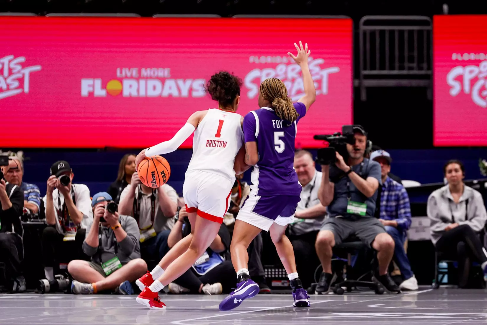 K-State Women's Basketball vs Texas Tech - 2026 Big 12 Women's Basketball Tournament Second Round - T-Mobile Center - Kansas City, Missouri - Final Score: KSU 58, TTU 51