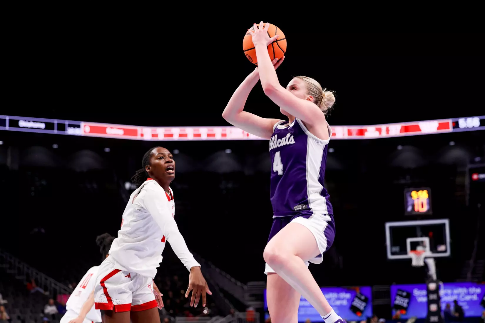 K-State Women's Basketball vs Texas Tech - 2026 Big 12 Women's Basketball Tournament Second Round - T-Mobile Center - Kansas City, Missouri - Final Score: KSU 58, TTU 51