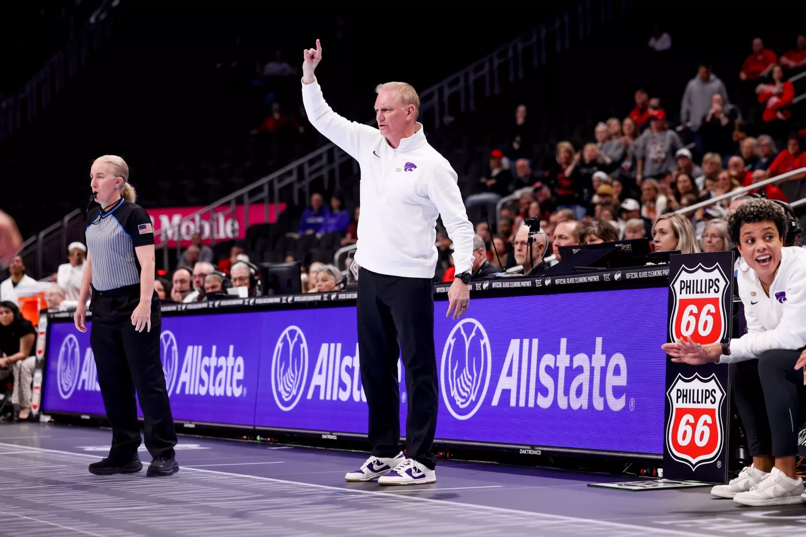 K-State Women's Basketball vs Texas Tech - 2026 Big 12 Women's Basketball Tournament Second Round - T-Mobile Center - Kansas City, Missouri - Final Score: KSU 58, TTU 51