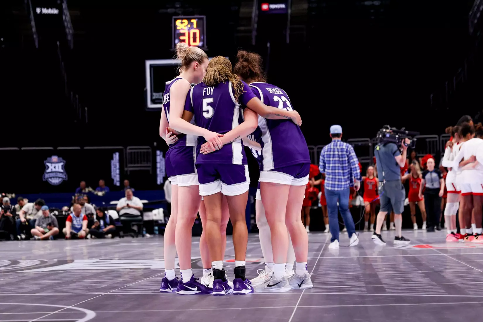 K-State Women's Basketball vs Texas Tech - 2026 Big 12 Women's Basketball Tournament Second Round - T-Mobile Center - Kansas City, Missouri - Final Score: KSU 58, TTU 51