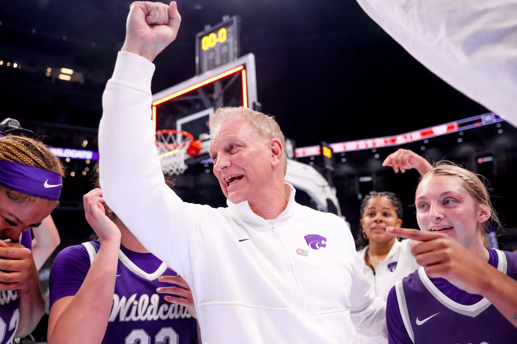 K-State Women's Basketball vs Texas Tech - 2026 Big 12 Women's Basketball Tournament Second Round - T-Mobile Center - Kansas City, Missouri - Final Score: KSU 58, TTU 51