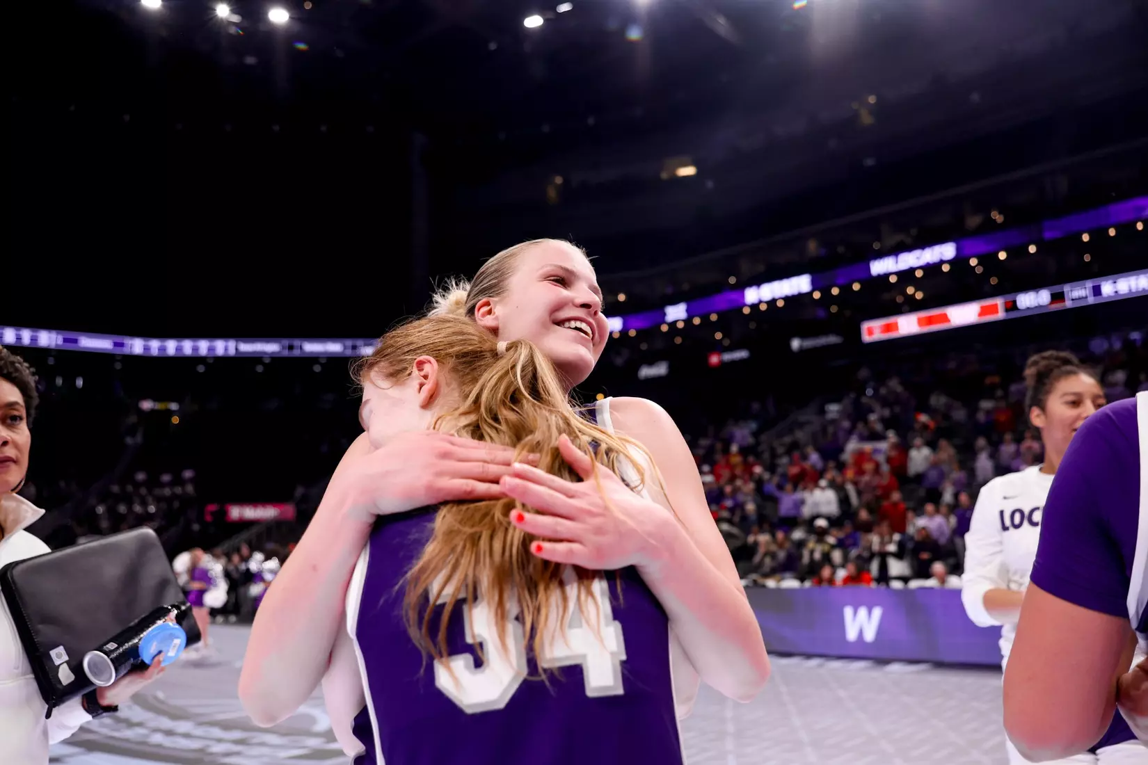 K-State Women's Basketball vs Texas Tech - 2026 Big 12 Women's Basketball Tournament Second Round - T-Mobile Center - Kansas City, Missouri - Final Score: KSU 58, TTU 51